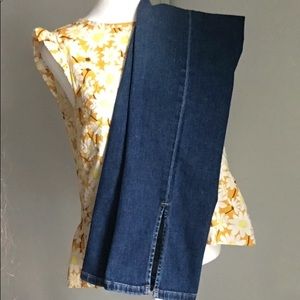 New Fashion Nova Killing Em Softly Side Split 5-Pocket Denim Jean Pants